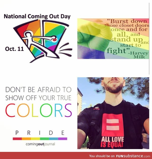 Happy National Coming Out Day!