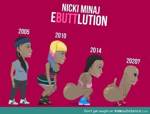 Nicki Minaj evolution