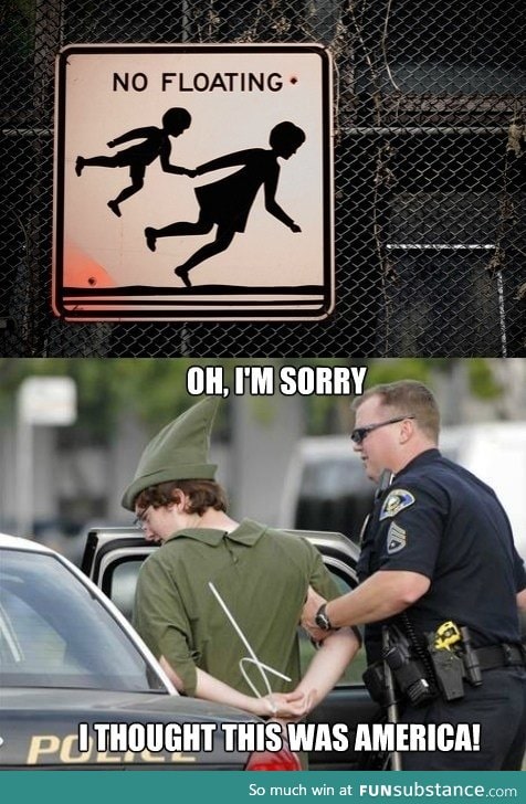 Peter pan got caught