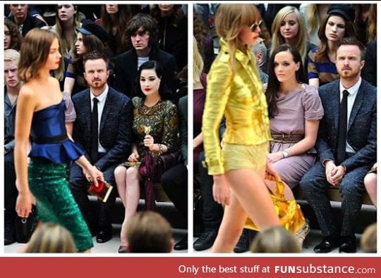 Aaron Paul doesn't understand fashion.