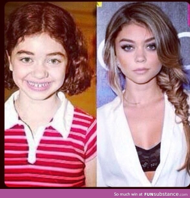 Sarah Hyland kicks puberty's butt