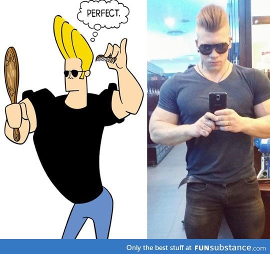 Real life johnny bravo