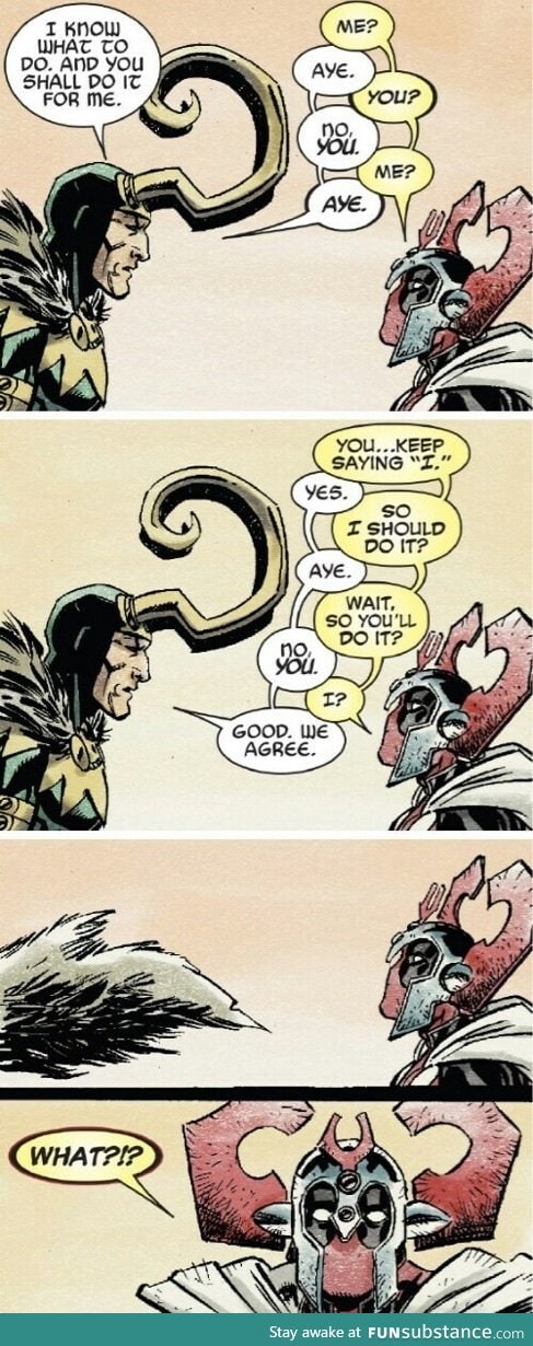 Dead pool and Loki tho