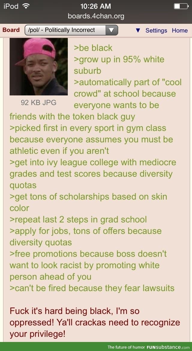 Black privileges