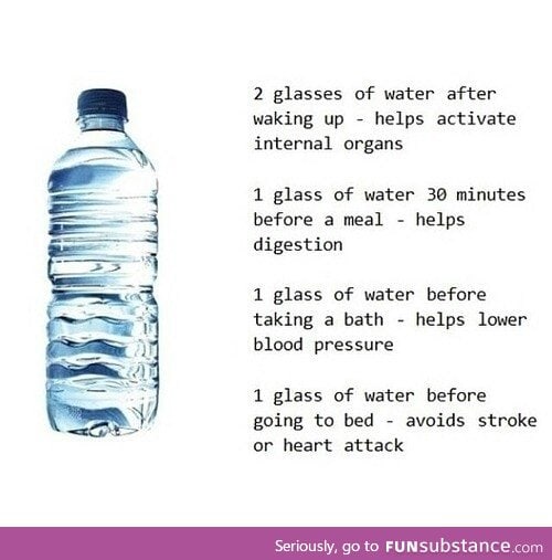 Drink water