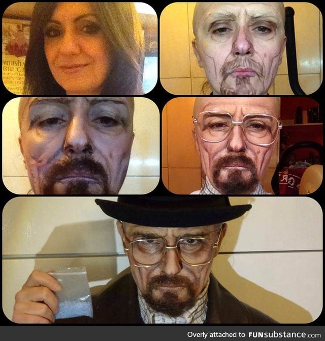 Becoming walter white