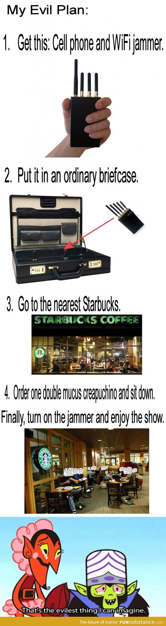 Evil Starbucks plan