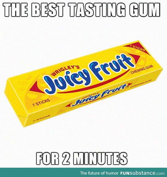 Best tasting gum for...