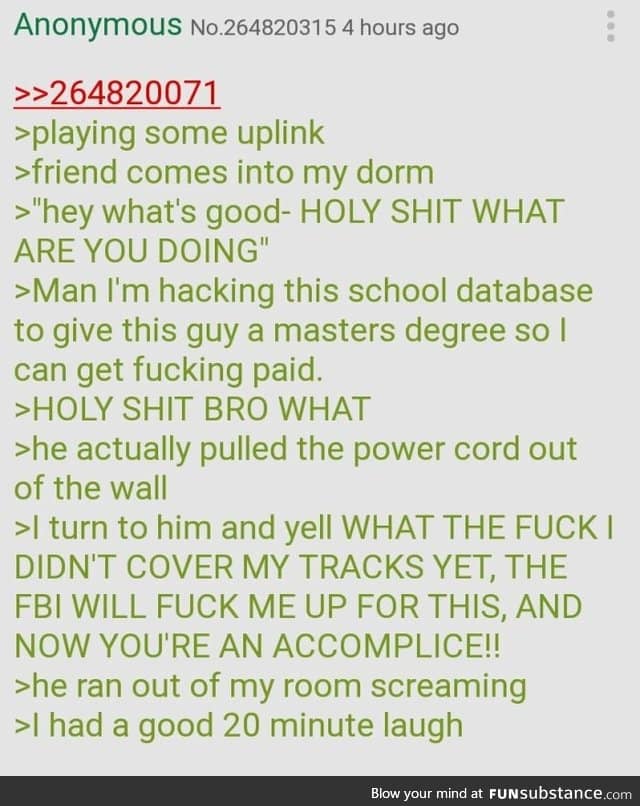 Hacker known as 4chan at it again