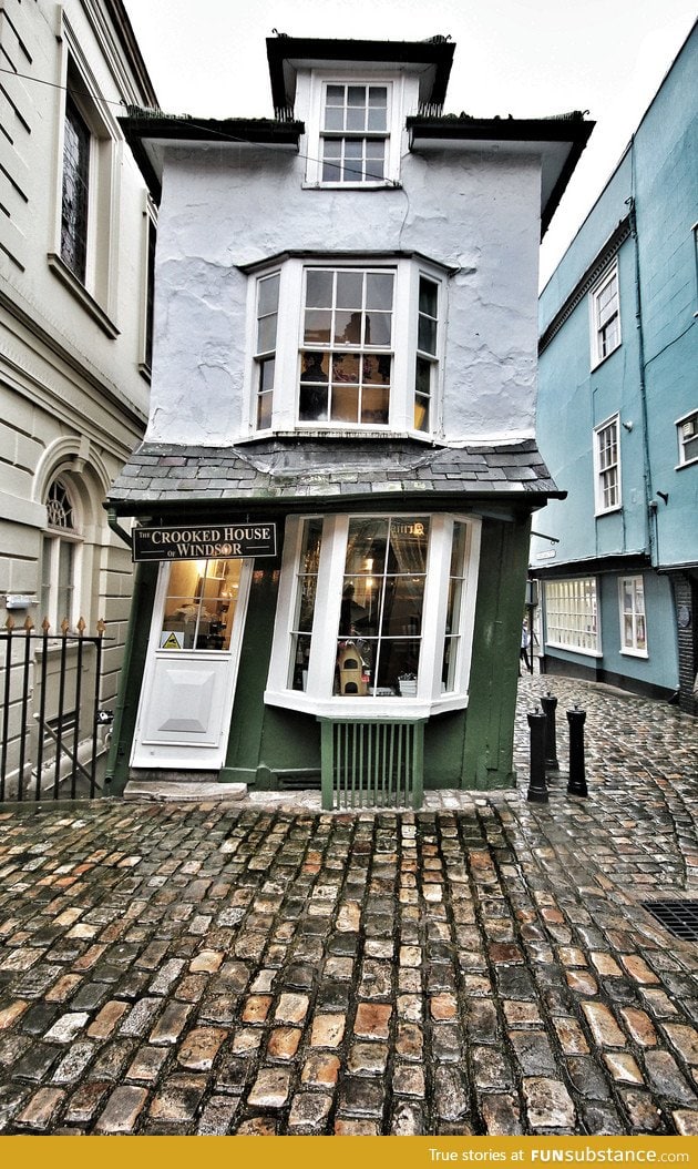 This is the "Crooked House of Windsor"