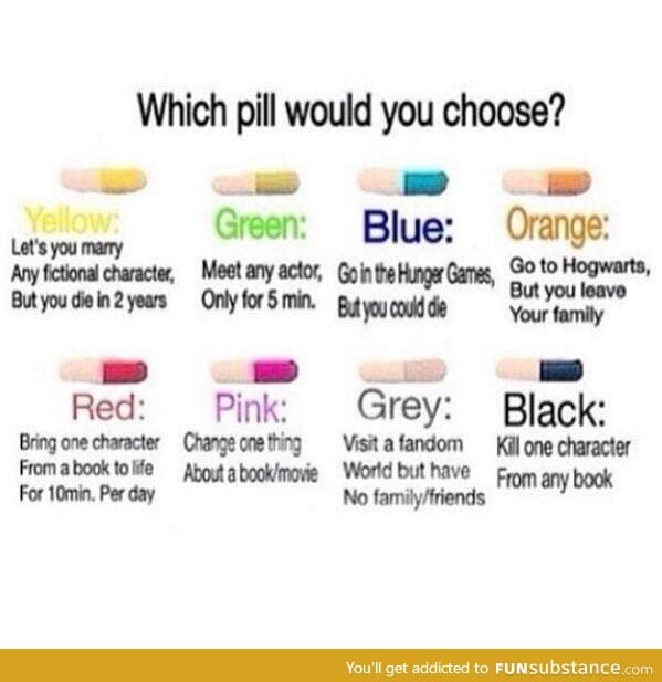 I would take "PINK" and let Jack live in TITANIC. What would you pick guys/gals?!