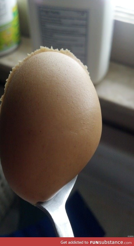 This photo of peanut butter is really satisfying