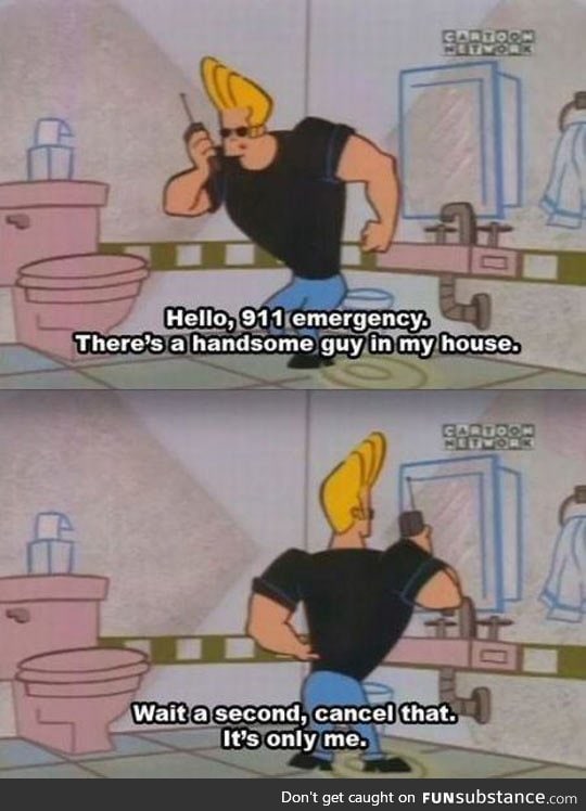 Johnny Bravo is awesome