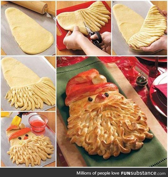 Delicious christmas bread