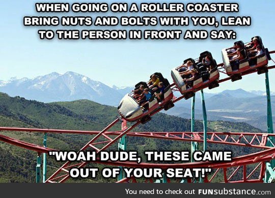 roller coaster prank