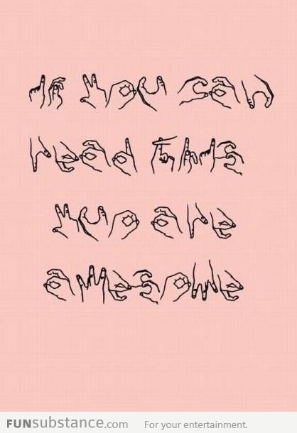 Can you read this?