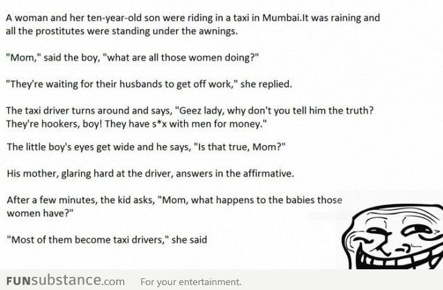 Troll mum