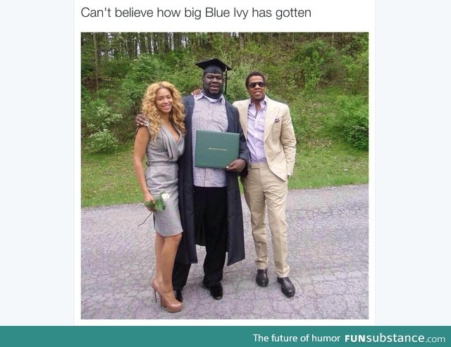 Wow look at how much Blue has grown