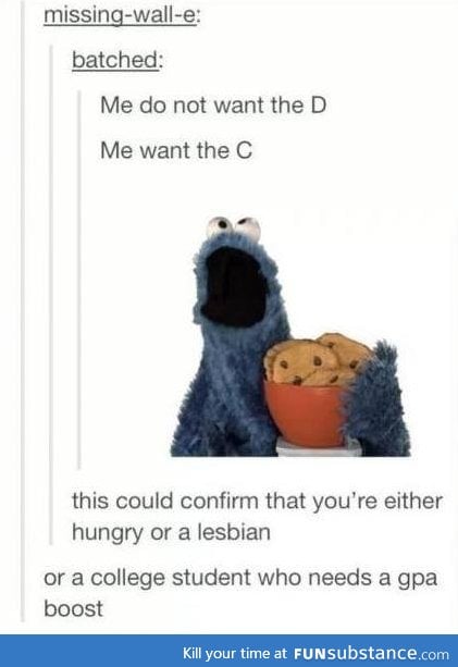 Cookie monster