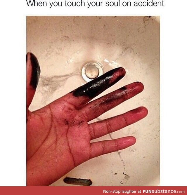 When you touch your soul