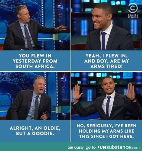 Trevor Noah on The Daily Show