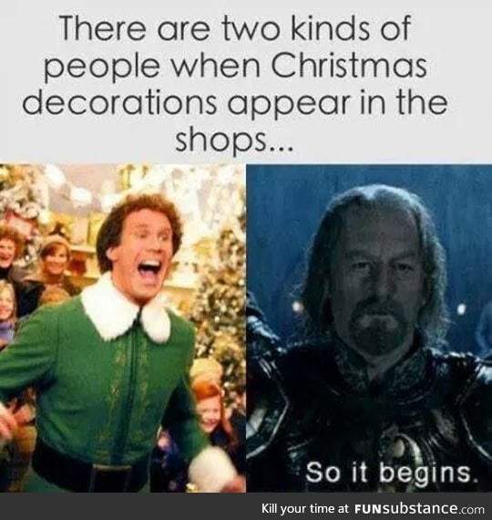 Christmas decoration time