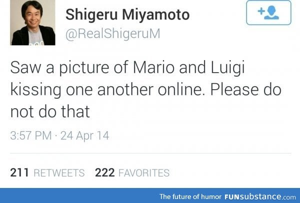 Oh Shigeru, you card