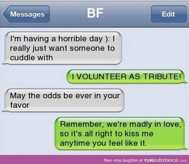 I volunteer as tribute!