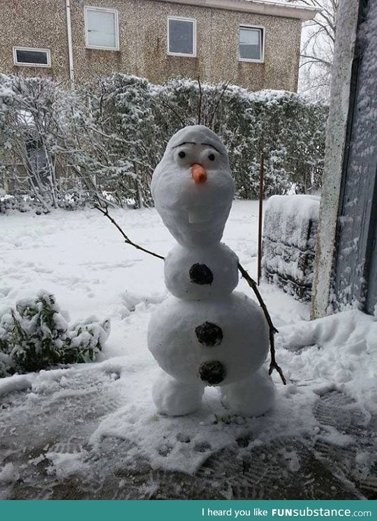 Do you wanna build a snowman?