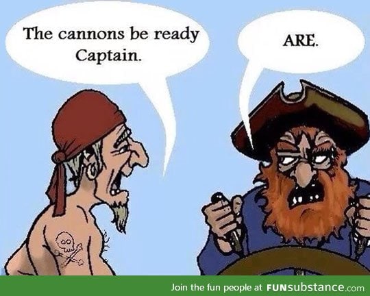 The grammar pirates