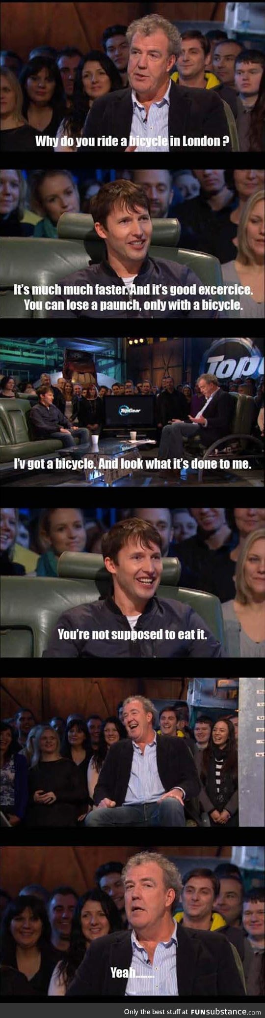 Bicycle instructions by james blunt