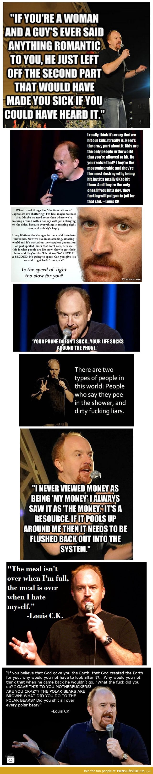 Louis ck wisdom