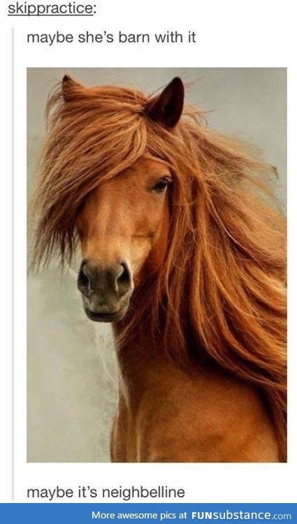 Maybe it's neighbelline