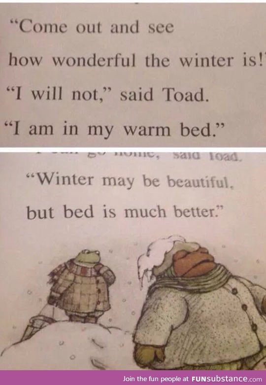 Toad has a very good point