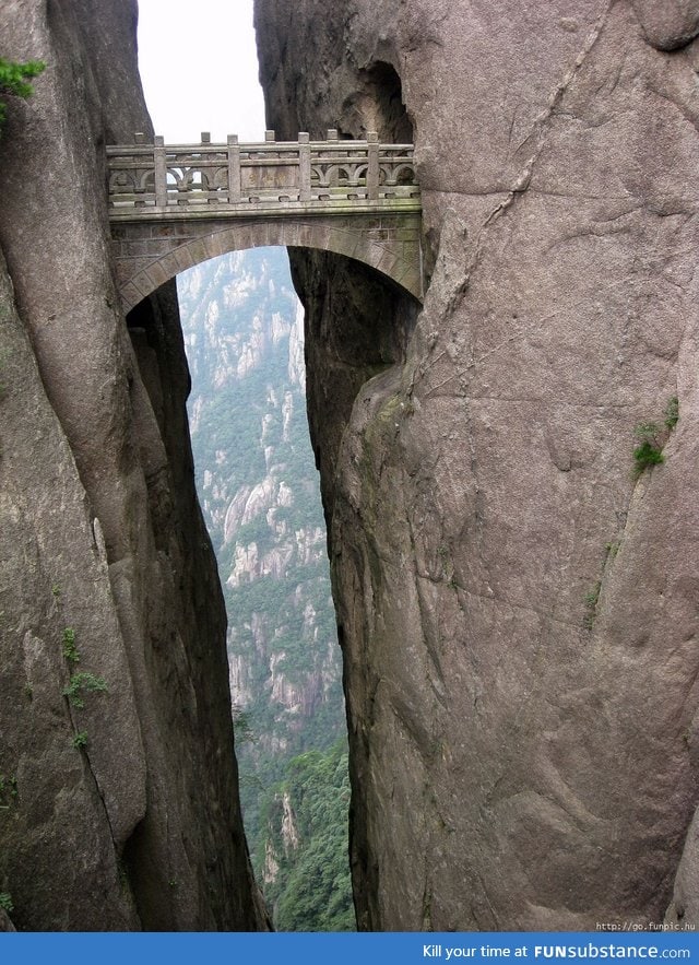 Small bridge in China