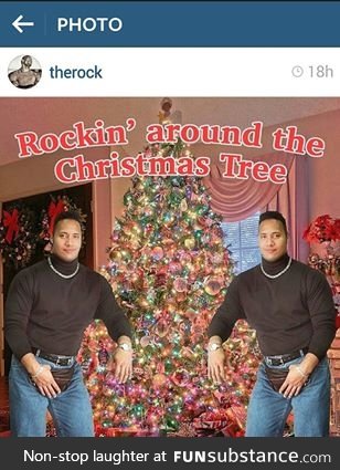 Merry Christmas From The Rock