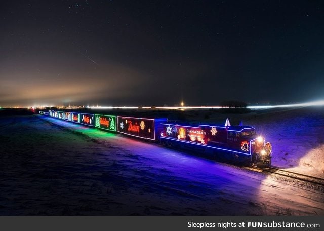 The canadian pacific christmas train