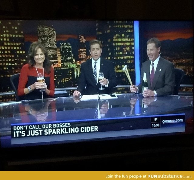 How news anchors working NYE celebrate