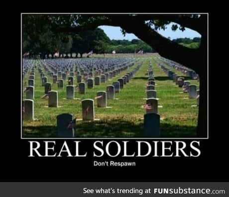 Remember the fallen.