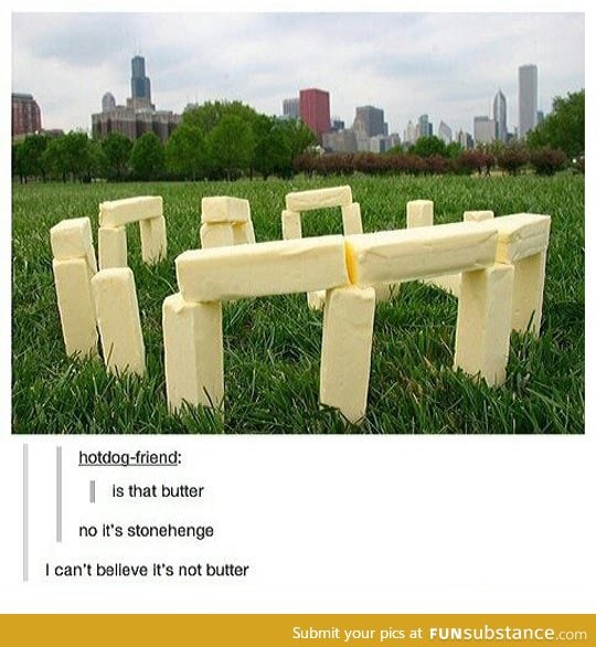 Sure It's Not Butter?