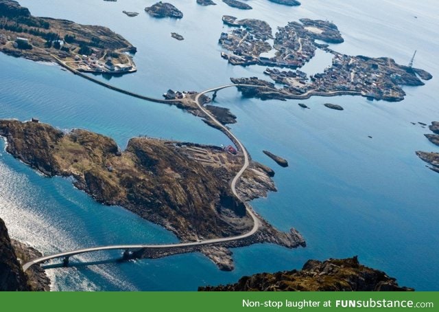 The atlantic road, norway