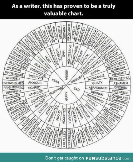 The feelings chart