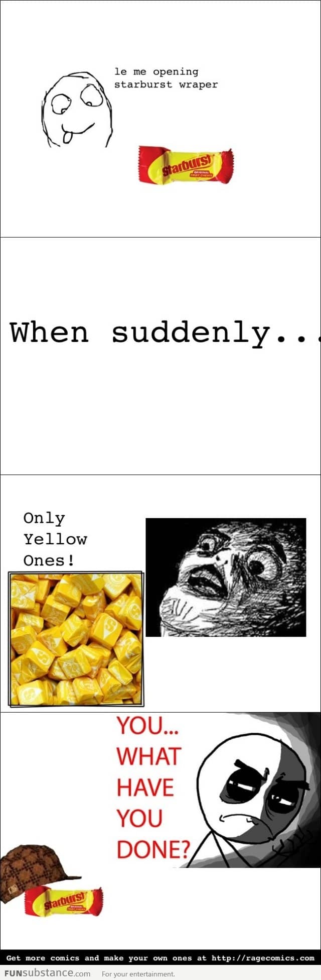 Yellow starbursts