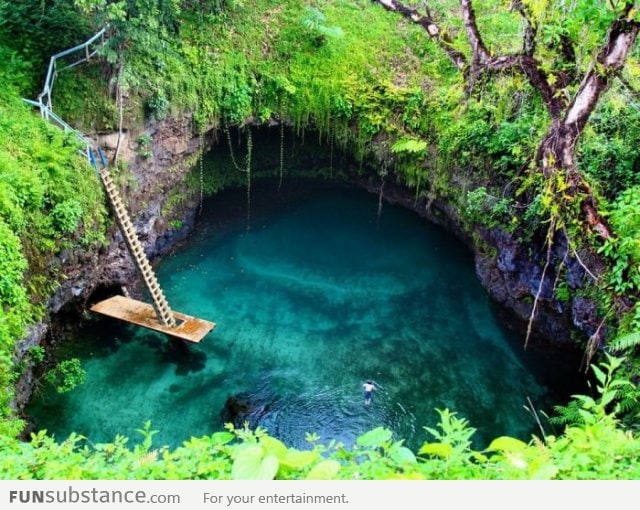 What I would give to swim there