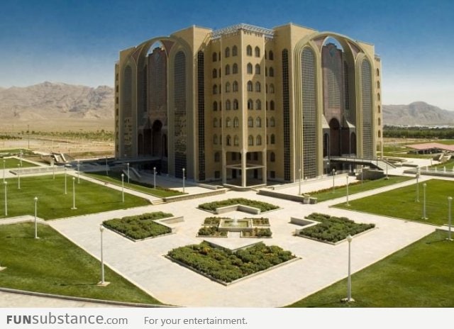 This is a library in Iran