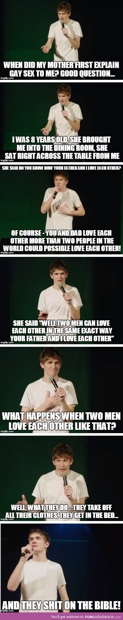 Bo Burnham "what."