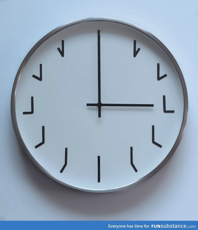 Creative clock design