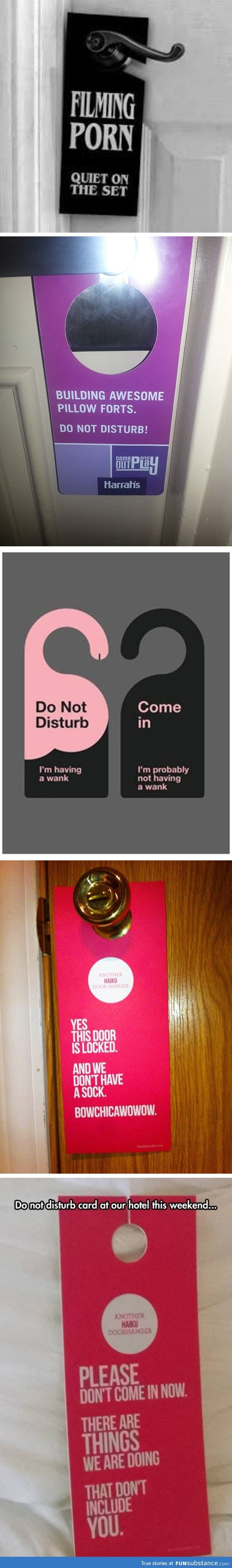 Creative Door Hangers