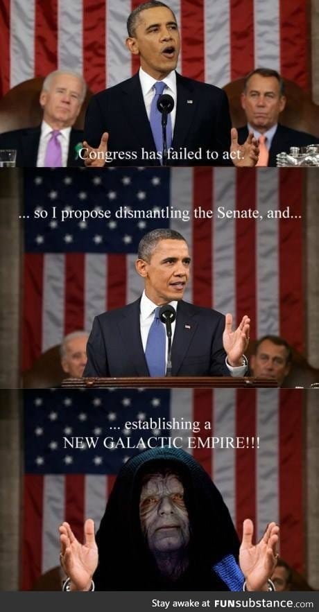 Thanks darth obama