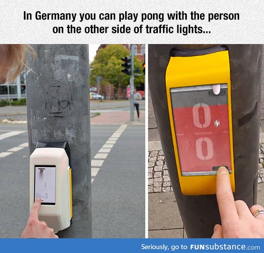 Pong traffic lights